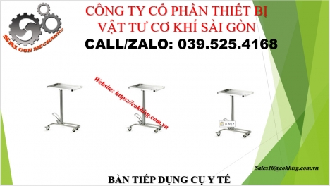BÀN TIẾP DỤNG CỤ Y TẾ