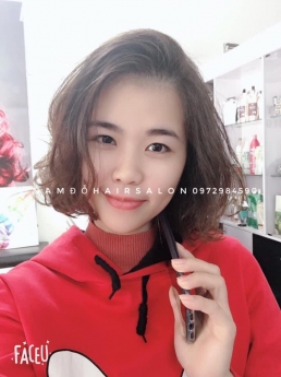 Địa Chỉ,Uốn Sóng Nước Tóc Ngắn Mái Mưa Đẹp Giá Rẻ Hoài Đức - Nam Đỗ Hair Salon