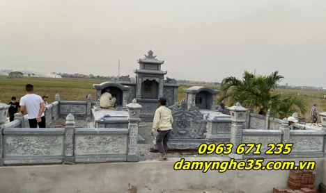Cách chọn kích thước xây lăng mộ bằng đá chuẩn theo phong thuỷ