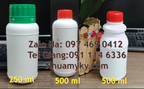 Chai nhựa 250 ml, chai 250 ml giá sỉ Chai nhựa 30 ml đựng hóa chất chai 30 ml đựng dung môi, Chai
