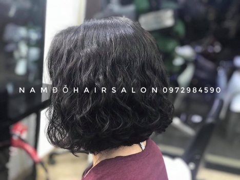 Địa Chỉ Salon,Uốn Sóng Nước Tóc Ngắn Lọn To Đẹp Giá Rẻ Hoài Đức - Nam Đỗ Hair Salon