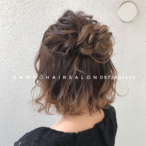Địa Chỉ Salon,Uốn Sóng Tóc Ngắn Uy Tín Giá Rẻ Hoài Đức - Nam Đỗ Hair Salon