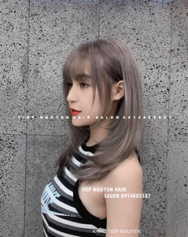 7 style nhuộm tóc hidden cho nữ cá tính, học nghề tóc - Tiệp Nguyễn Hair Salon
