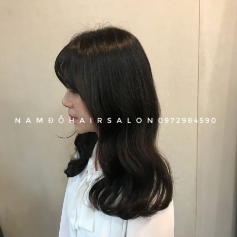 Địa Chỉ Uốn,Xoăn Xù Mì Tóc Lỡ Layer Đẹp Giá Rẻ Hoài Đức- Nam Đỗ Hair Salon