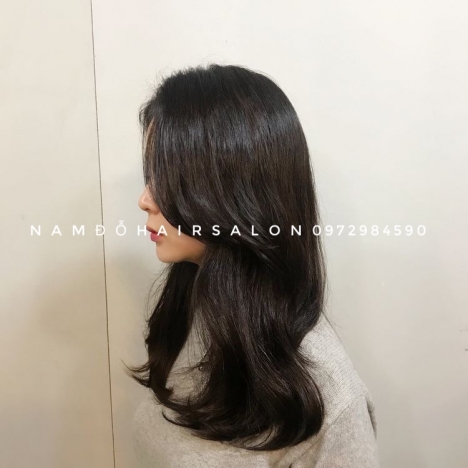Địa Chỉ Uốn,Xoăn Xù Mì Tóc Lỡ Layer Đẹp Giá Rẻ Hoài Đức- Nam Đỗ Hair Salon