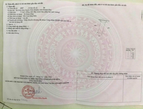 bán đất diên sơn diên khánh giá siêu rẻ