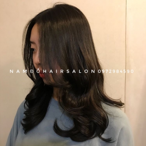Địa Chỉ,Uốn Sóng Tóc Lỡ Layer Uy Tín Giá Rẻ Hoài Đức - Nam Đỗ Hair Salon