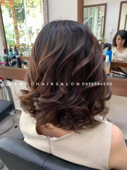 Địa Chỉ,Uốn Xoăn Sóng Tóc Lỡ  Lon To Đẹp Giá Rẻ Hoài Đức -Nam Đỗ Hair Salon