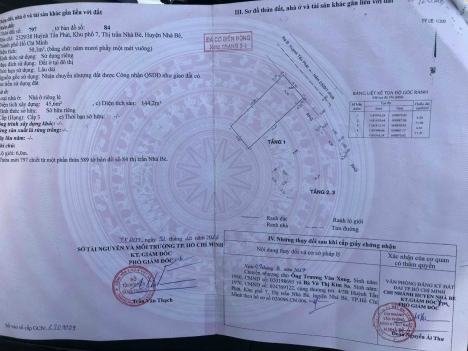 chính chủ bán nhà 4.5x11,5,2 lầu,4pn,3wc,hem xe hoi phí 70 triệu!