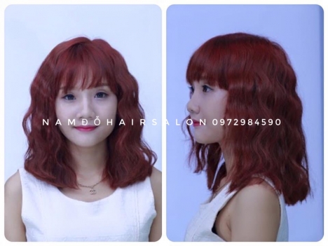 Địa Chỉ Salon,Uốn Xoăn Sóng Tóc Lỡ Mái Bay Uy Tín Giá Rẻ Hoài Đức - Nam Đỗ Hair Salon