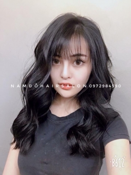 Địa Chỉ,Uốn Xoăn Sóng Tóc Lỡ  Lon To Đẹp Giá Rẻ Hoài Đức -Nam Đỗ Hair Salon