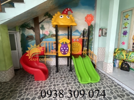 Cầu trượt liên hoàn ngoài trời nhập khẩu AD0813