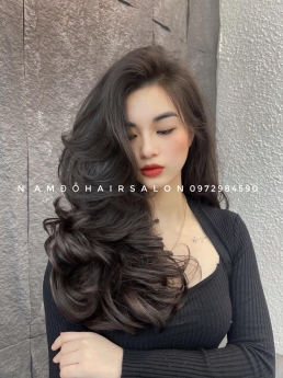Địa Chỉ Salon,Uốn Xoăn Sóng Lơi Lọn To Tóc Dài Đẹp Giá Rẻ Hoài Đức -Nam Đỗ Hair Salon