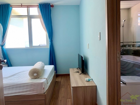 Cho thuê căn hộ 2 phòng ngủ đầy đủ nội thất tại Mường Thanh Khánh Hòa 04 Trần Phú rộng 86m2