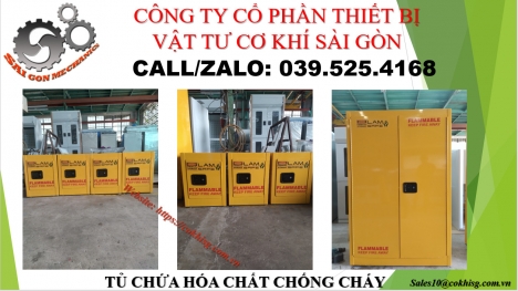 TỦ CHỨA HÓA CHẤT CHỐNG CHÁY GIÁ XƯỞNG