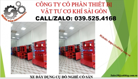 XE ĐẨY DỤNG CỤ ĐỒ NGHỀ CÓ SẴN