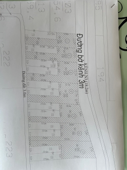 Đất thổ cư ấp Giồng Lớn xã Mỹ Hạnh Nam view hồ câu cá 2 mặt tiền đường shr