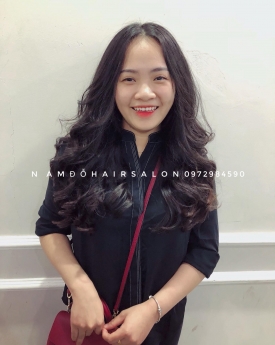 Địa Chỉ Salon,Uốn Xoăn Sóng Lơi Lọn To Tóc Dài Đẹp Giá Rẻ Hoài Đức -Nam Đỗ Hair Salon