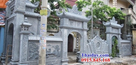 22+ cổng đá đẹp bán tại điện biên