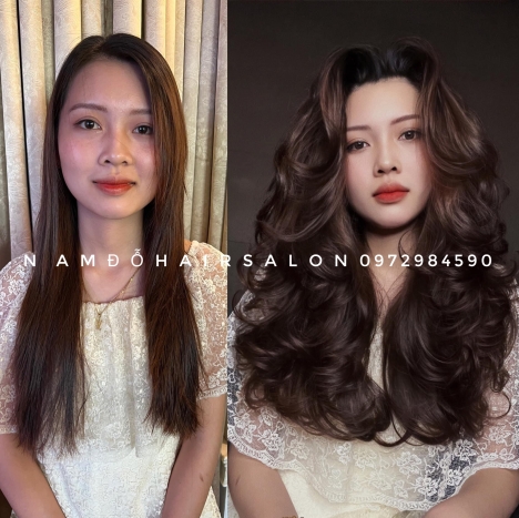 Địa Chỉ Salon,Uốn Xoăn Xù Mì Đẹp Giá Rẻ Hoài Đức - Nam Đỗ Hair Salon