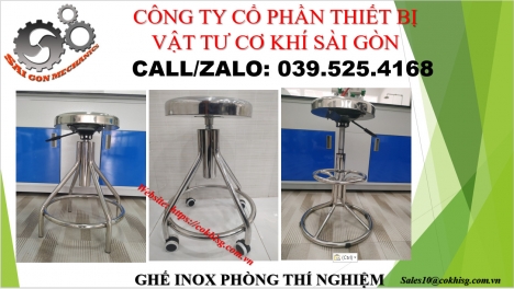 GHẾ INOX PHÒNG THÍ NGHIỆM