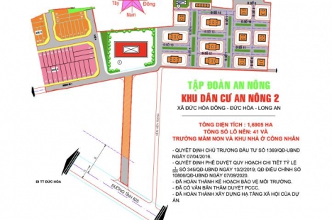 Mở bán giai đoạn 2 khu dân cư an nông 2 tỉnh lộ 10, chiết khấu 150tr/ nền