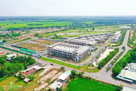 Nhận booking biệt thự nhà phố, shophouse dự án Green Center làng sinh thái Tây Bắc Củ Chi