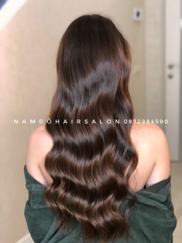 Địa Chỉ,Uốn Xoăn Sóng Tóc Dài Layer Đẹp Giá Rẻ Hoài Đức -Nam Đỗ Hair Salon