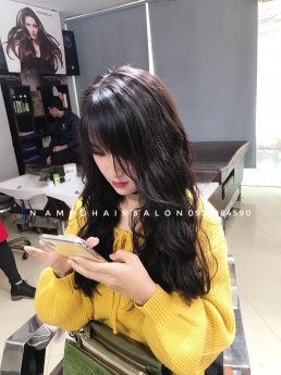Địa Chỉ,Uốn Xoăn Sóng Lơi Lọn To Tóc Dài Đẹp Giá Rẻ Hoài Đức - Nam Đỗ Hair Salon