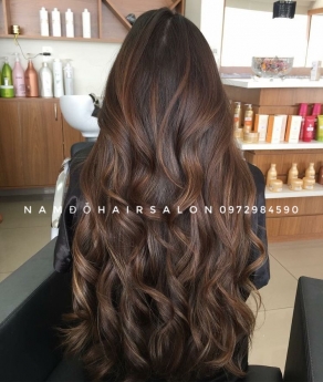 Địa Chỉ,Uốn Xoăn Sóng Nước Tóc Layer Dài Uy Tín Giá Rẻ Hoài Đức - Nam Đỗ Hair Salon