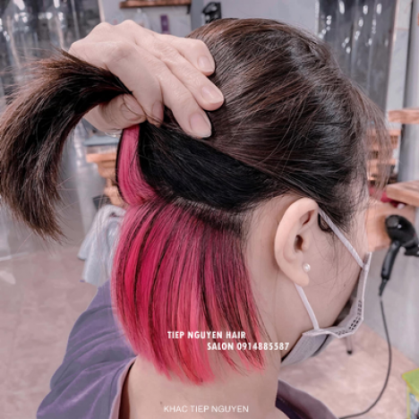 Top 80 màu nhuộm hidden cá tính mà kiêu sa dành cho nữ - Học Nghề Tóc Tiệp Nguyễn