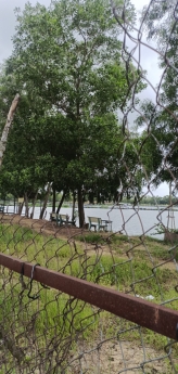 Đất thổ cư ấp Giồng Lớn xã Mỹ Hạnh Nam view hồ câu cá 2 mặt tiền đường shr