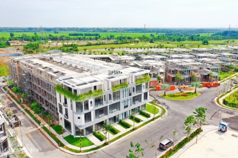 Nhận booking biệt thự nhà phố, shophouse dự án Green Center làng sinh thái Tây Bắc Củ Chi