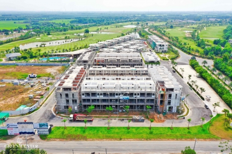 Nhận booking biệt thự nhà phố, shophouse dự án Green Center làng sinh thái Tây Bắc Củ Chi