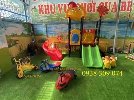 Cầu trượt liên hoàn ngoài trời nhập khẩu AD0813