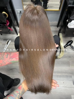 Làm Màu Nâu Khói,Địa Chỉ Nhuộm Tóc Đẹp Giá Rẻ Hoài Đức - Nam Đỗ Hair Salon