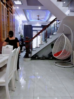 NHÀ MỚI XÂY 2021  HẺM XE TẢI TRÁNH  KHU VIP TÂY LÂN 80M2  4 TẦNG CHỈ 6.6 TỶ