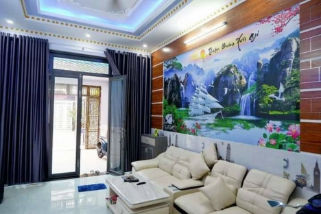 NHÀ MỚI XÂY 2021  HẺM XE TẢI TRÁNH  KHU VIP TÂY LÂN 80M2  4 TẦNG CHỈ 6.6 TỶ