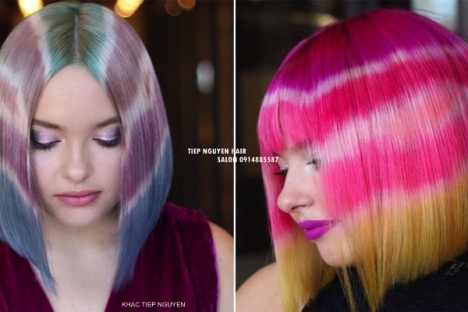 Top 37 màu nhuộm hidden độc đáo mới lạ dành cho nàng - Học Nghề Tóc Tiệp Nguyễn