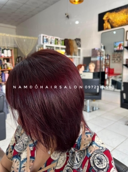 Làm Màu Nâu Đỏ,Địa Chỉ Nhuộm Tóc Uy Tín Giá Rẻ Hoài Đức - Nam Đỗ Hair Salon