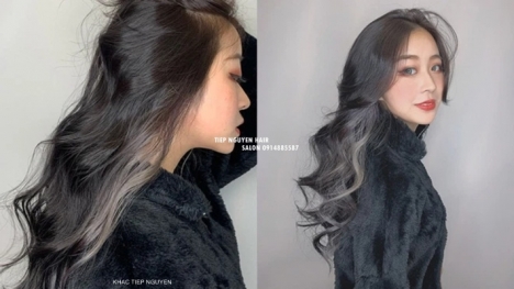 Top 9 màu nhuộm hidden phong cách kiêu sa điệu đà cho nàng - Học Nghề Tóc Tiệp Nguyễn