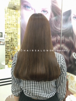 Làm Màu Nâu Rêu,Địa Chỉ Nhuộm Tóc Đẹp Giá Rẻ Hoài Đức - Nam Đỗ Hair Salon