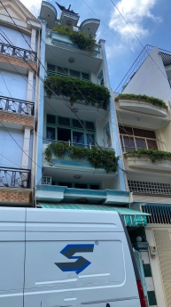 BÁN GẤP NHÀ 5 TẦNG MT HẺM 8M THÍCH HỢP Ở KINH DOANH