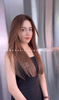 Làm Màu Tím Đỏ,Địa Chỉ Nhuộm Tóc Đẹp Giá Rẻ Hoài Đức- Nam Đỗ Hair Salon