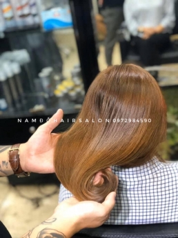 Làm Màu Nâu Khói,Địa Chỉ Nhuộm Tóc Uy Tín Giá Rẻ Hoài Đức - Nam Đỗ Hair Salon