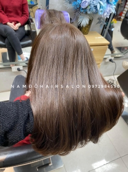 Làm Màu Nâu Trầm Địa Chỉ Nhuộm Tóc - Nam Đỗ Hair Salon