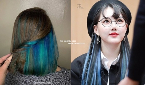 Top 42 màu nhuộm hidden độc đáo mới lạ dành cho nàng - Học Nghề Tóc Tiệp Nguyễn