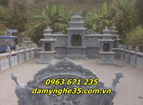 Mẫu lăng mộ bằng đá đẹp bán tại Long An