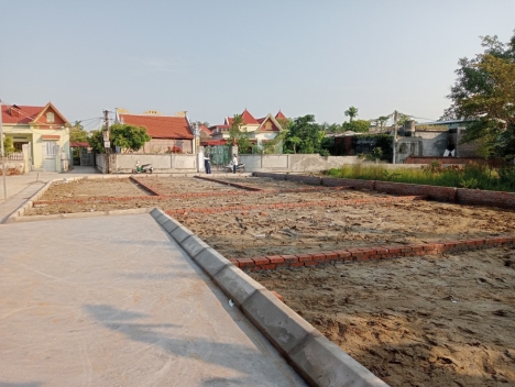 giá chỉ có 538tr/ô.Vị trí ngõ phố Trần Đức vượng-Mỹ Đức-An Lão -Hải Phòng.