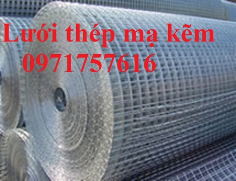 Lưới thép hàn mạ kẽm D4a 200x200 giá tốt